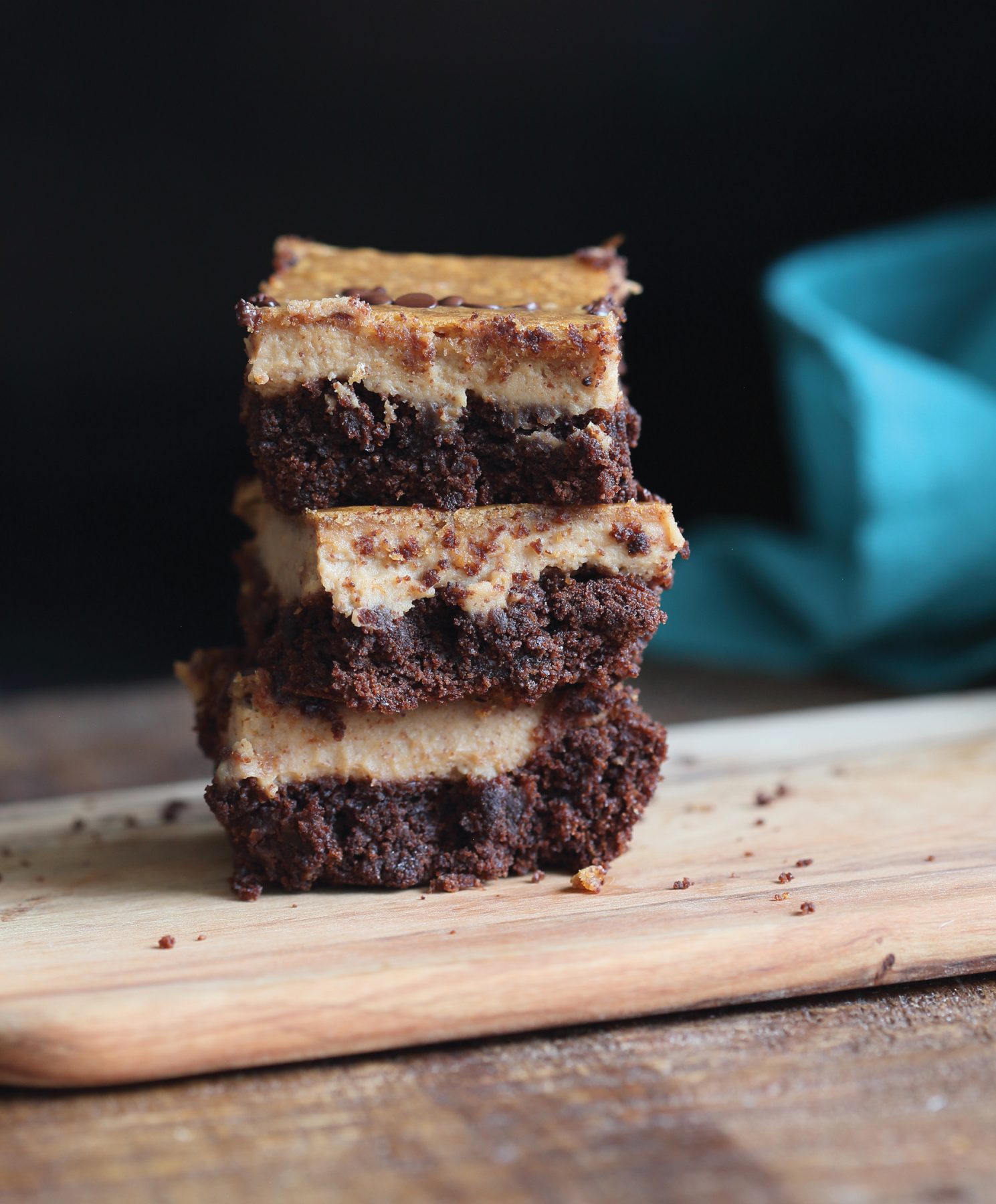 Almond Butter Cheesecake Brownie Bars Almond Butter Cheesecake Brownie Bars
