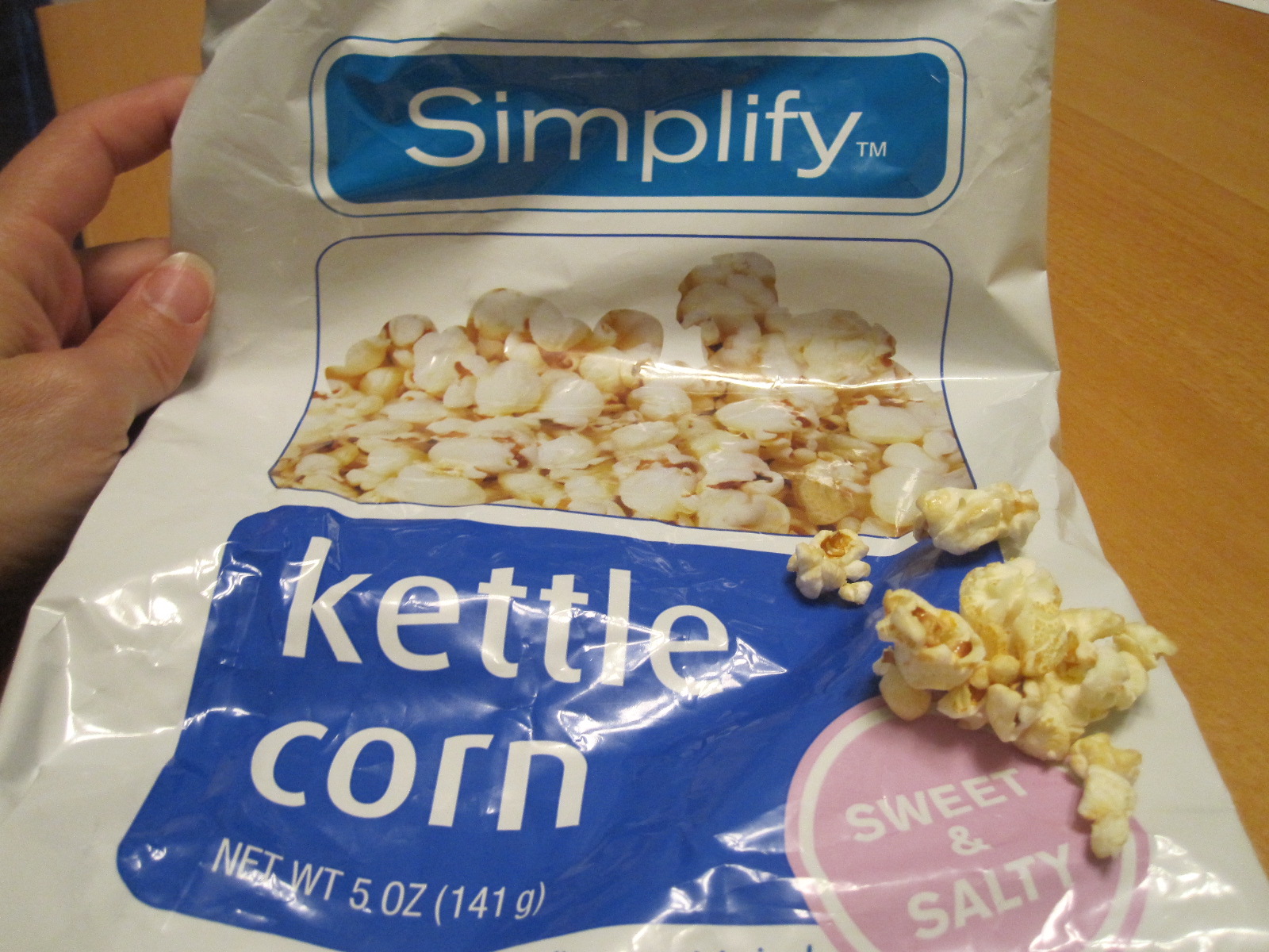 Accidentally Vegan: Rite-Aid “Simplify” Kettle Corn!