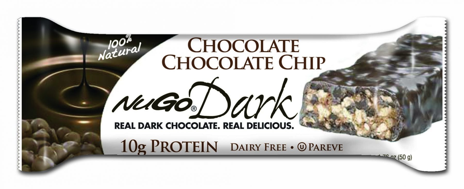 Accidentally Vegan: NuGo Bar Chocolate Chocolate Chip!
