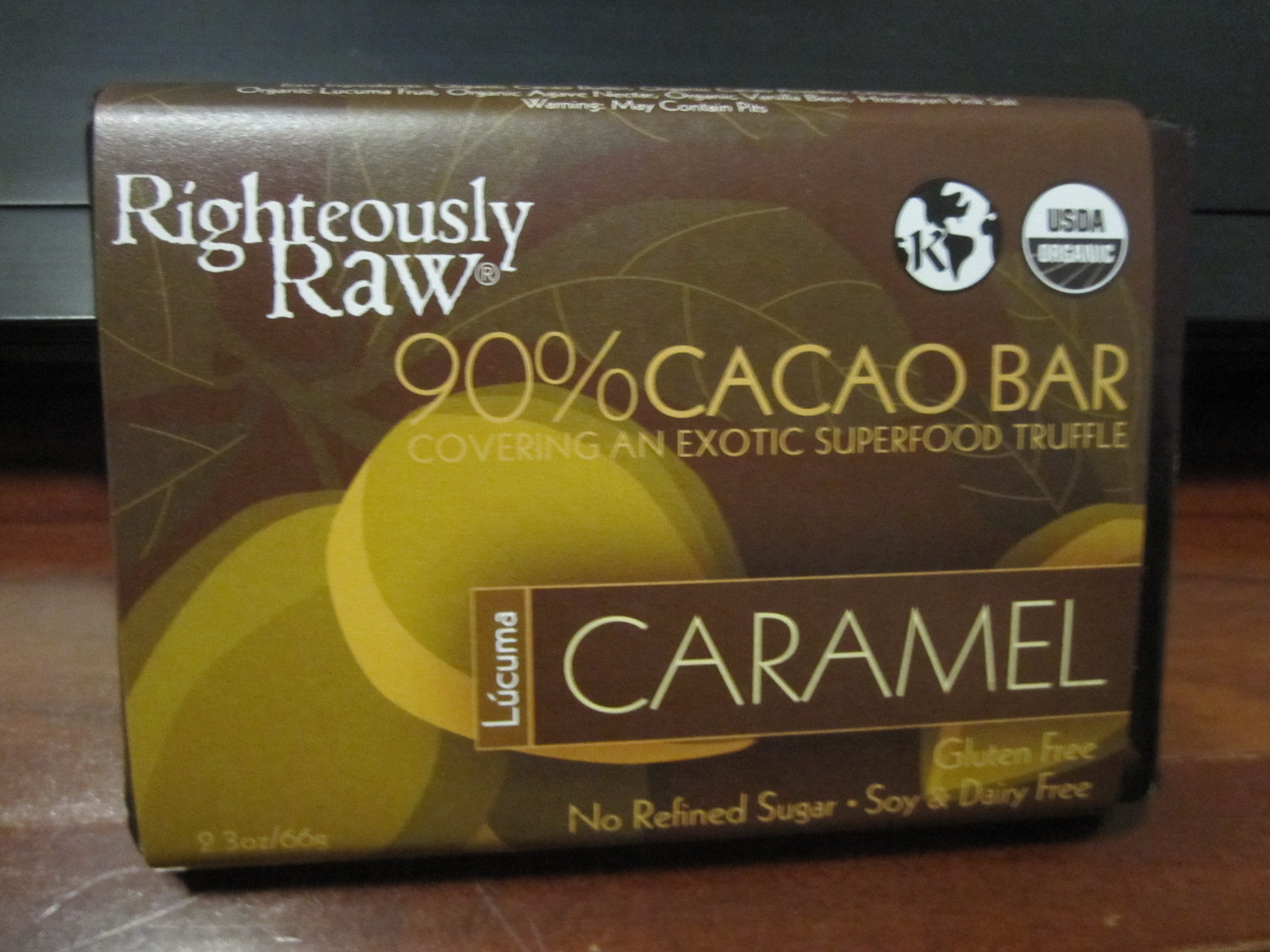 Righteously Raw Vegan Caramel Bar!