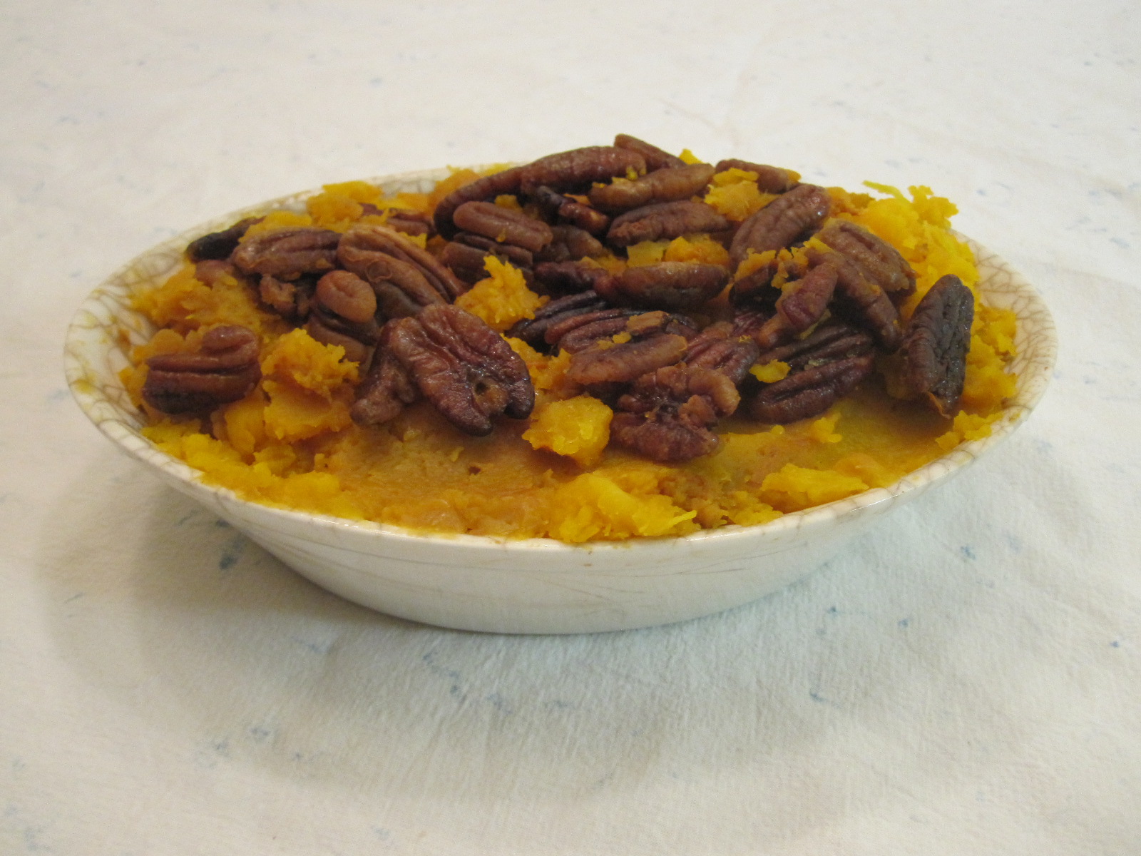 Whipped Butternut Squash with Cloves and Pecans