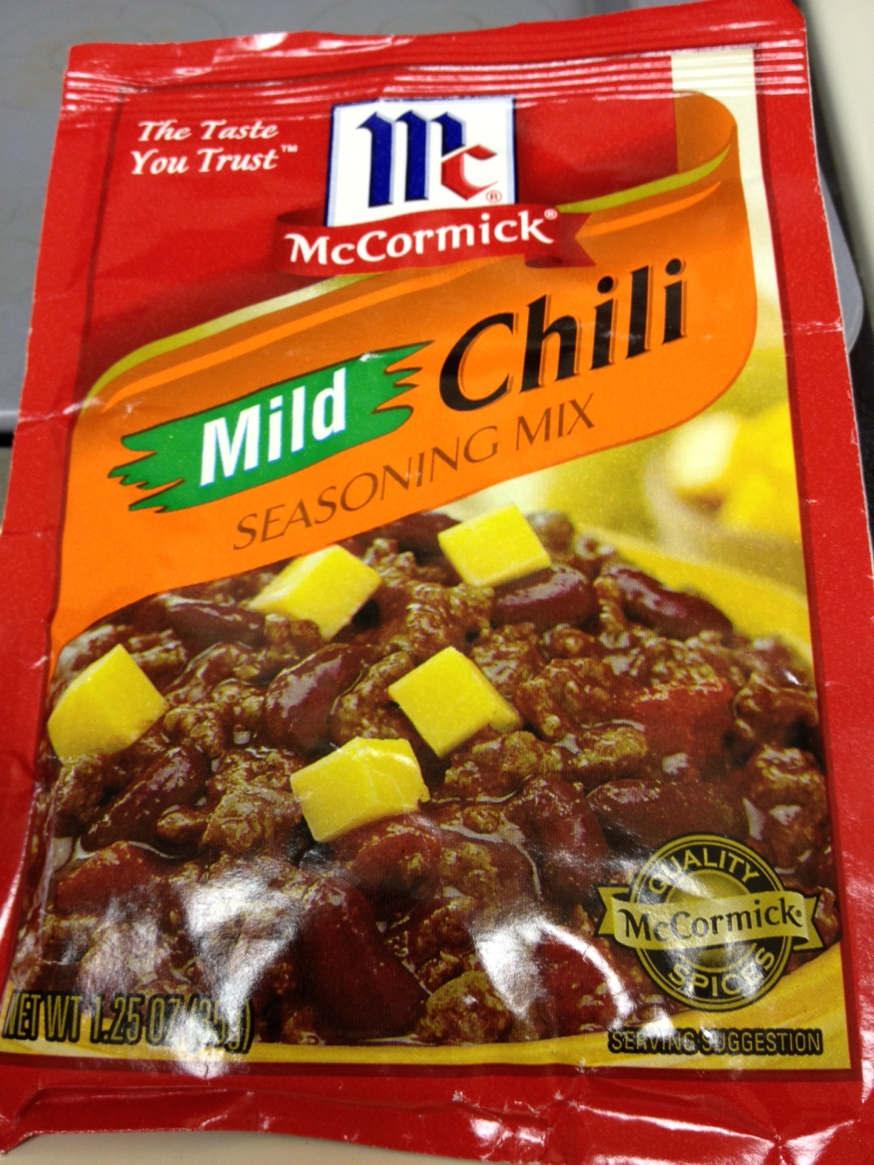 Accidentally Vegan: McCormick Chili Seasoning Mix!