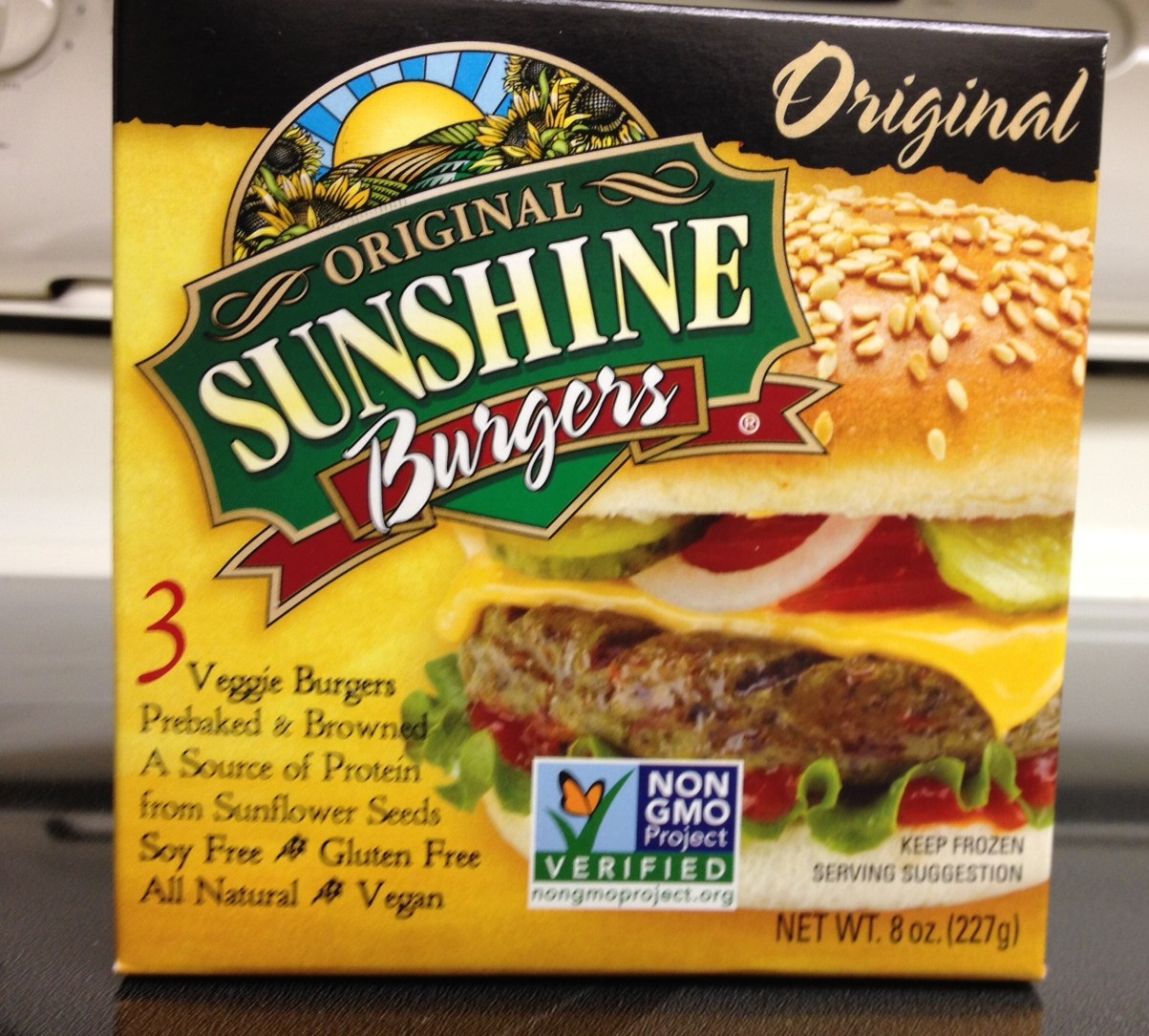 Vegan Sunshine Burgers!