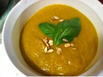 vegan pumpkin soup - learn to make vegan Thanksgiving recipes