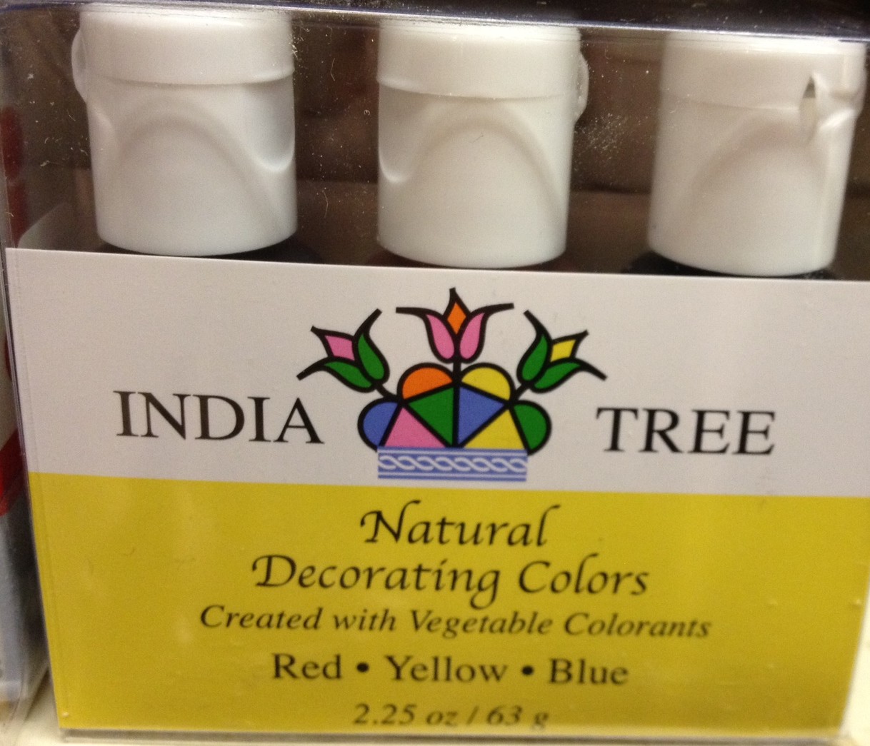 Accidentally Vegan: Natural Decorating Colors from India Tree!