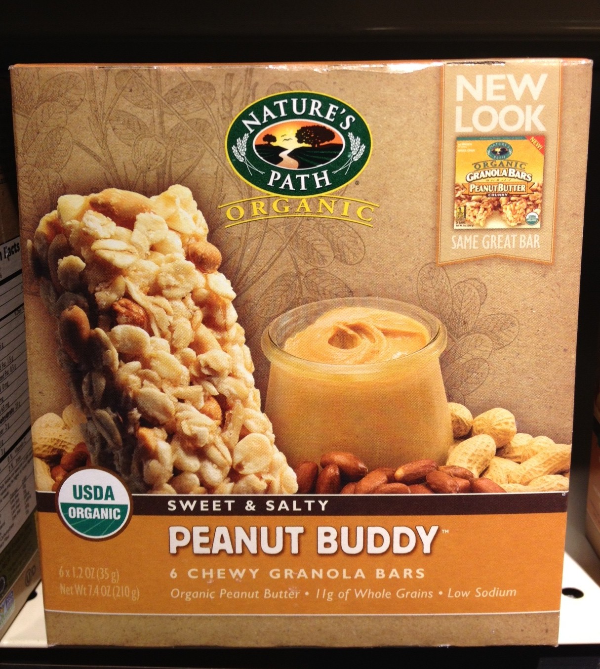 Accidentally Vegan: Peanut Buddy Chewy Granola Bars by Nature’s Path!