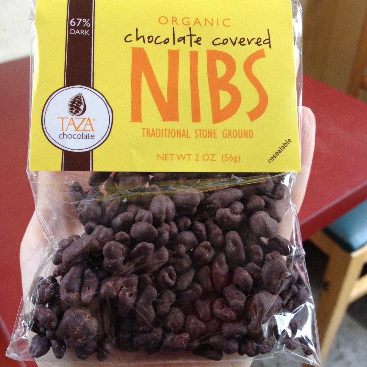 Accidentally Vegan: Organic Chocolate Nibs by Taza!