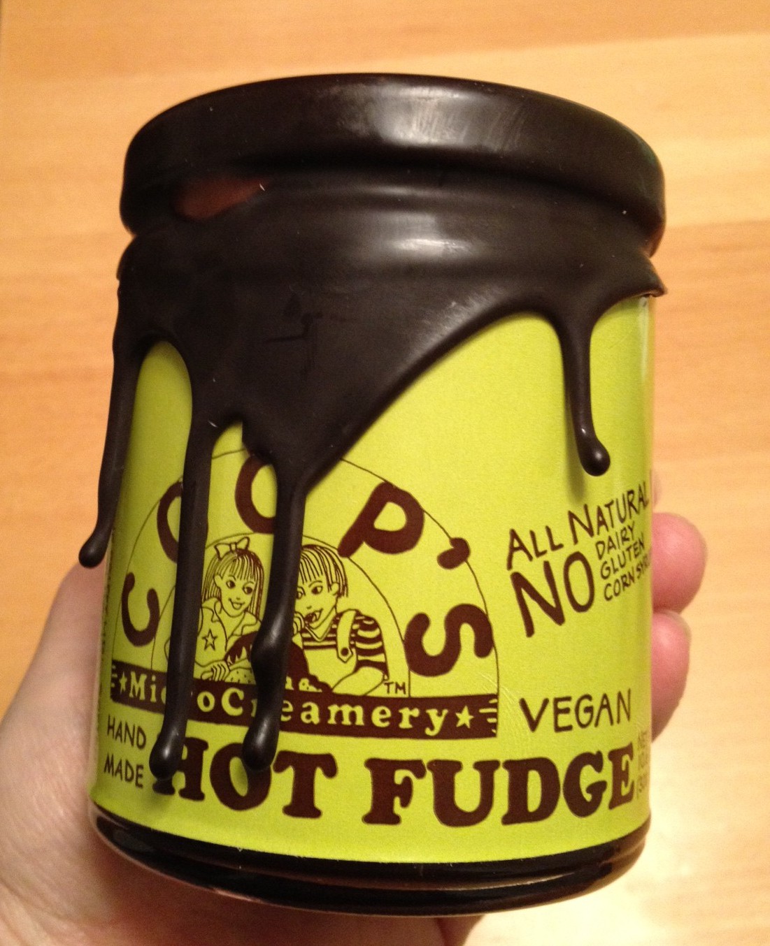 Vegan Hot Fudge (Coop’s Microcreamery) Review