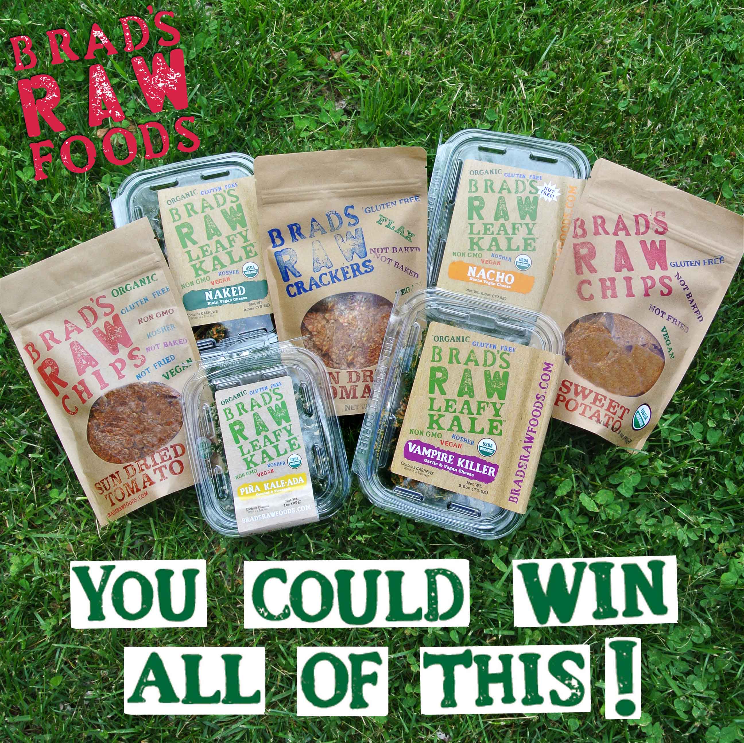 Brad’s Raw Foods Giveaway!