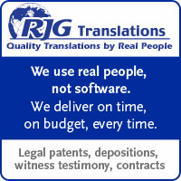 RJG Translations patent translations technical translations document translations