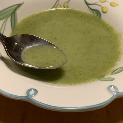 vegan recipe cream of broccoli soup