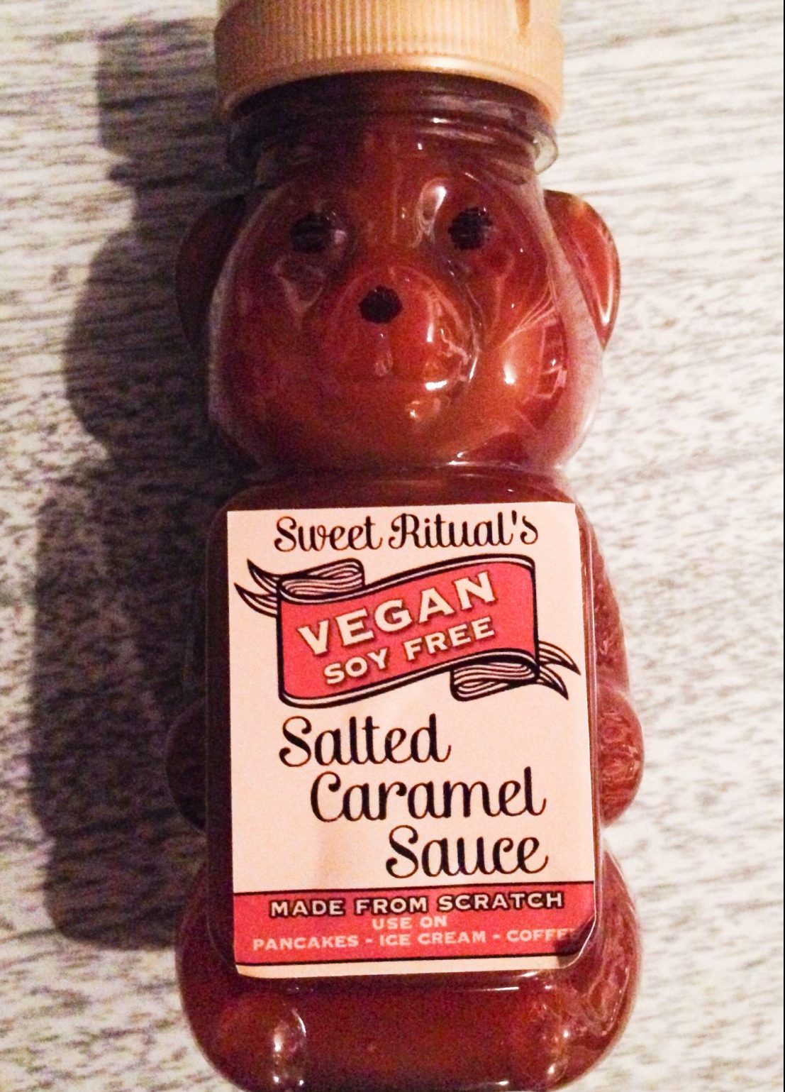 Sweet Ritual Vegan Salted Caramel Sauce