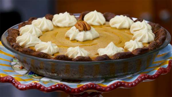 Pumpkin Pie Gluten-Free AND Vegan