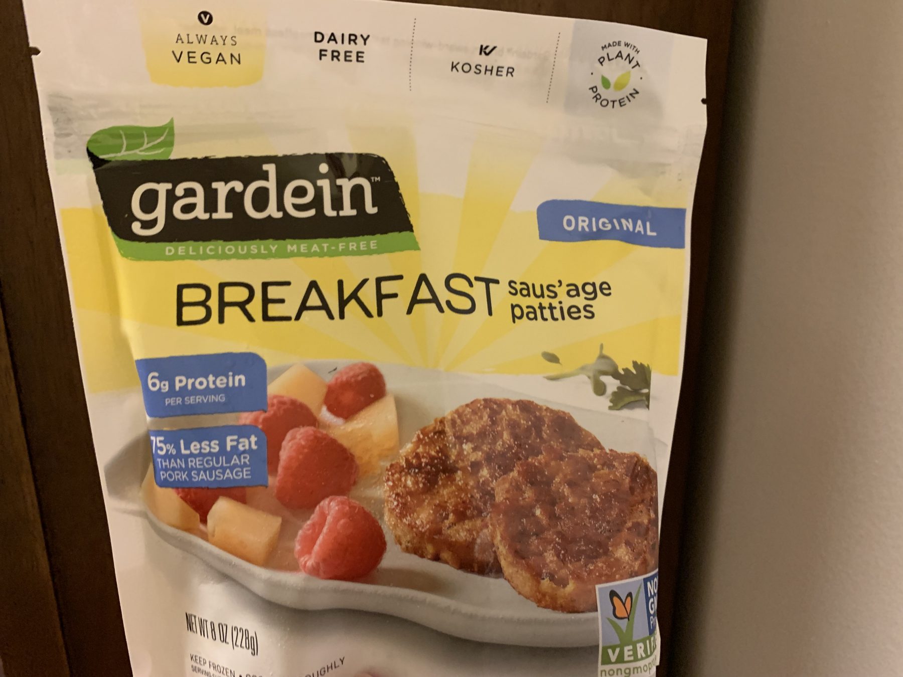 Vegan Breakfast Sausage by Gardein - Meat Alternative - Yummy Plants