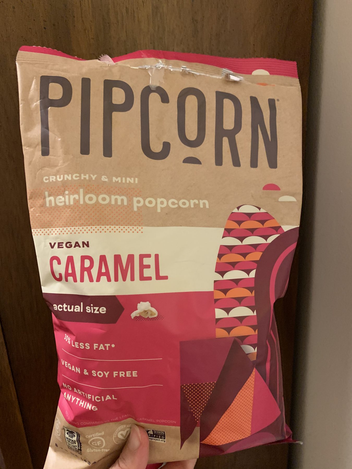 Vegan Caramel Corn: Vegan Caramel Popcorn by Pipcorn!