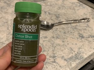 splendid spoon detox shot - vegan meal delivery service